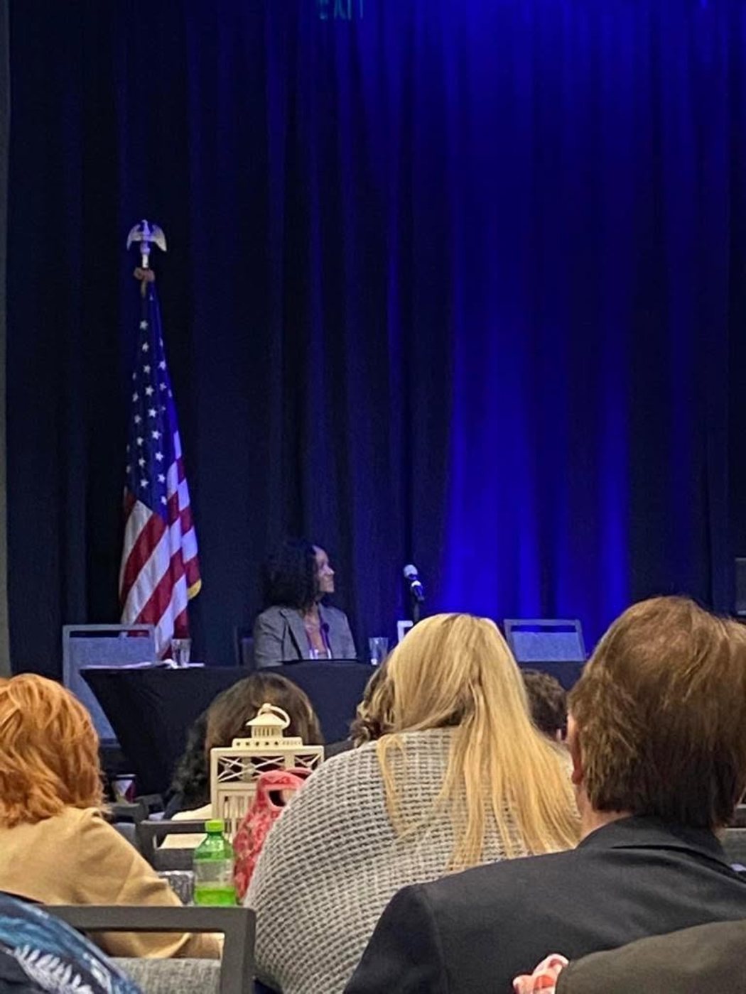 Dr. Bell on a conference panel in Alabama