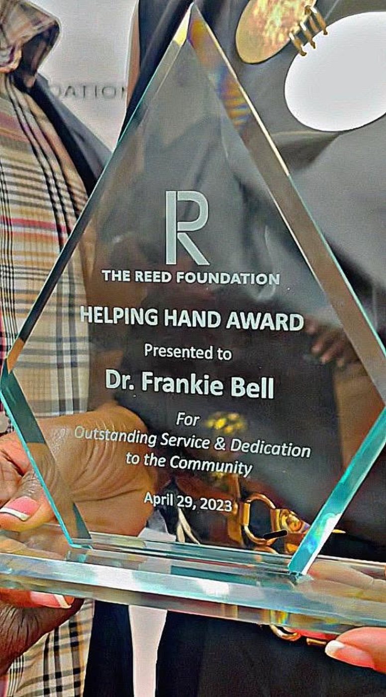 The Reed Foundation Helping Hand Award presented to Dr. Frankie Bell